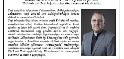Búcsúzás Botár Gábor plébánostól