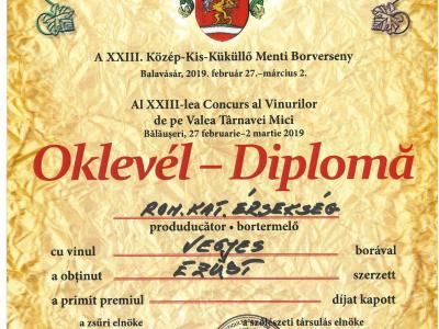 Ismét díjnyertesek az érsekségi borok