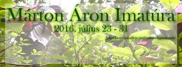 Márton Áron Imatúra 2016